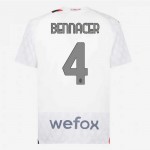 Günstige Fußballtrikots AC Mailand Bennacer 4 Auswärtstrikot 2023-24 Kurzarm